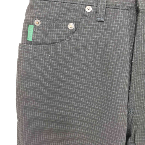 ポールスミスジーンズ Paul Smith JEANS シンプルチェック クロップドパンツ レディース UK:28-29