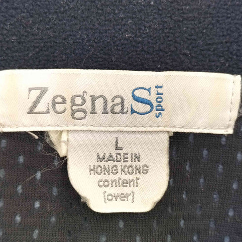 ゼニアスポーツ Zegna sport ハーフジップ フリース メンズ import:L