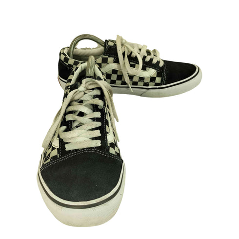 バンズ VANS V36CL+ ブラック ホワイト チェッカー スニーカー メンズ JPN:28