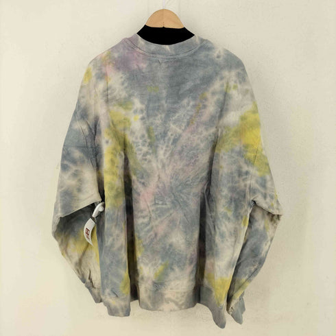 ザラ ZARA タイダイ 鹿の子 クルーネックスウェット メンズ import:L
