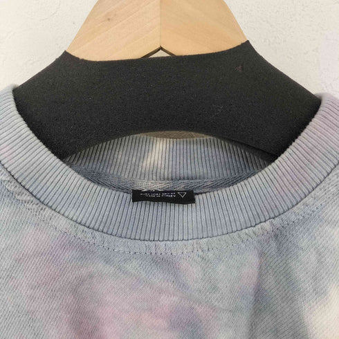 ザラ ZARA タイダイ 鹿の子 クルーネックスウェット メンズ import:L