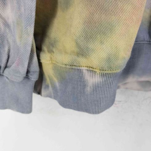 ザラ ZARA タイダイ 鹿の子 クルーネックスウェット メンズ import:L