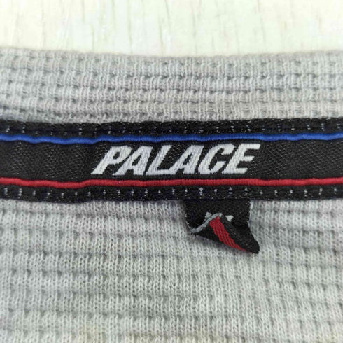 パレス PALACE アームロゴ刺繍 サーマル ロングスリーブTシャツ メンズ import:M
