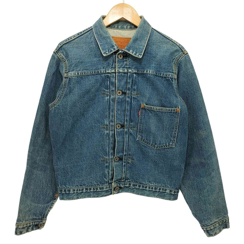 リーバイス Levis 90S 日本製 LOT71506 1st 復刻 大戦モデル デニムジャケット ビッグE ドーナツボタン ボタン裏J02 メンズ US:38