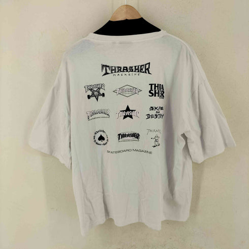 スラッシャー THRASHER MULTI Logo S/S Tee メンズ import:L