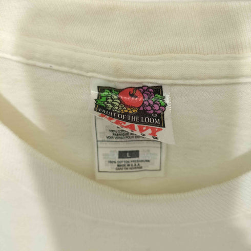 フルーツオブザルーム FRUIT OF THE LOOM 90s heavy プリントS/S TEE メンズ L