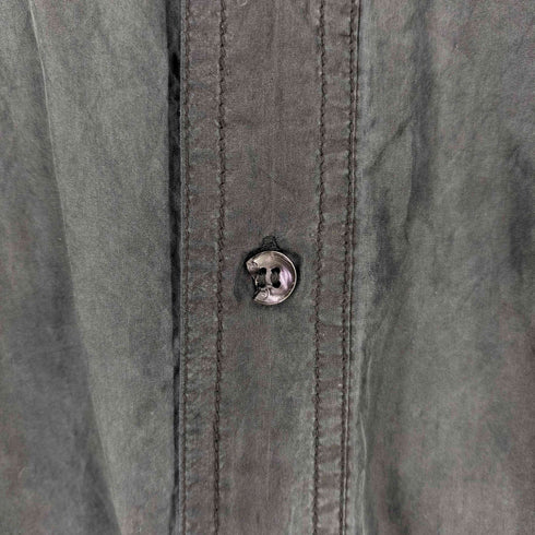 HEY MAN シルク レギュラーカラーシャツ メンズ import:M