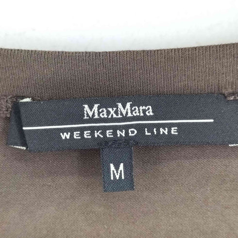 マックスマーラウィーケンドライン Max Mara WEEKEND LINE PACCO DA Tシャツ 丸首 レディース JPN:M