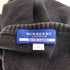 バーバリーブルーレーベル BURBERRY BLUE LABEL ロゴ ラインストーン装飾 コットン Vネック ニット Tシャツ レディース 38