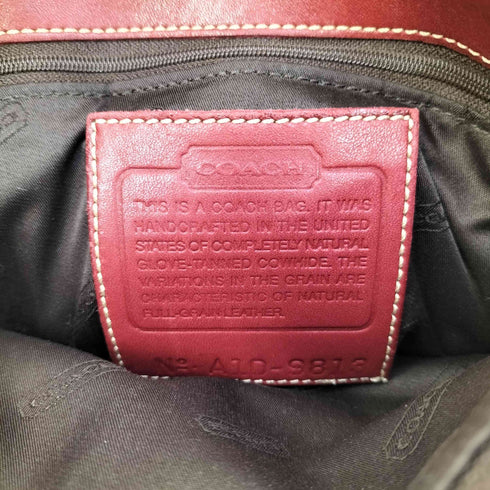 コーチ COACH USA製 OLD COACH オールドコーチ レザートートバッグ レディース