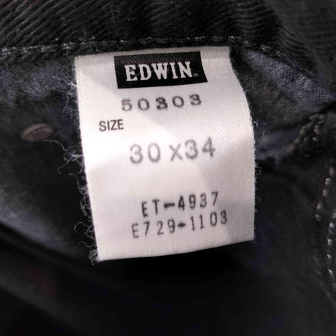 エドウィン EDWIN 50303 レギュラー ストレート デニム パンツ メンズ 30×34