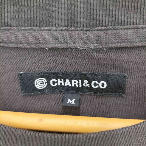 チャリアンドコー chari&co GM LOGO S/S TEE メンズ JPN:M