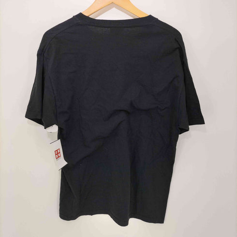 ヘインズ Hanes バンドプリント S/S クルーネック Tシャツ メンズ
