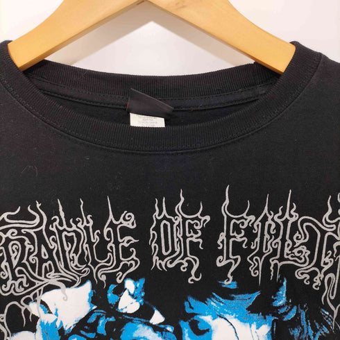 バンドプリント S/S クルーネック Tシャツ メンズ import:XS