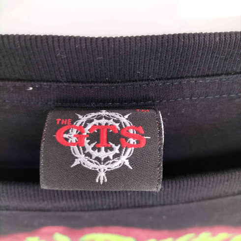 バンドプリント S/S クルーネック Tシャツ メンズ import:XS