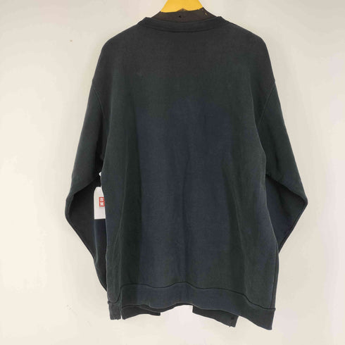 ステューシー Stussy 90S OLD 白タグ ワンポイント刺繍クルーネックスウェット メンズ