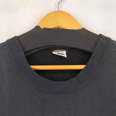 ステューシー Stussy 90S OLD 白タグ ワンポイント刺繍クルーネックスウェット メンズ