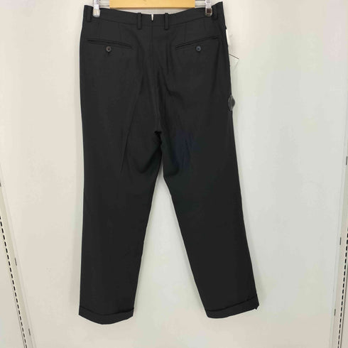 マーガレットハウエル MARGARET HOWELL 00S ウールギャバジン 2タックスラックス セットアップ メンズ 40
