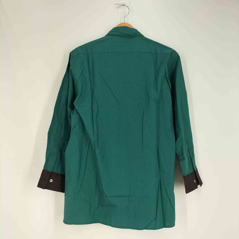 キャサリンハムネットロンドン KATHARINE HAMNETT LONDON 素材切替 フリルシャツ レディース import:M