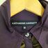 キャサリンハムネットロンドン KATHARINE HAMNETT LONDON 素材切替 フリルシャツ レディース import:M