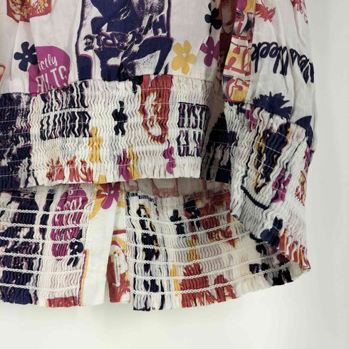 ヒステリックグラマー HYSTERIC GLAMOUR ロゴ ヒスガール プリント フリル キャミソール レディース FREE