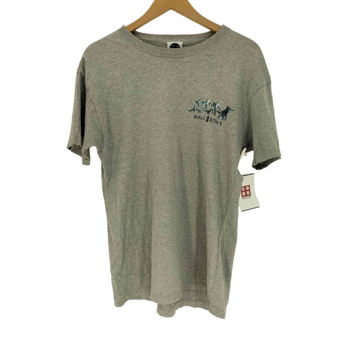 90S MAUIボディ USA製 THE Evorution of Sharkman シングルステッチ 両面プリント S/S Tシャツ メンズ