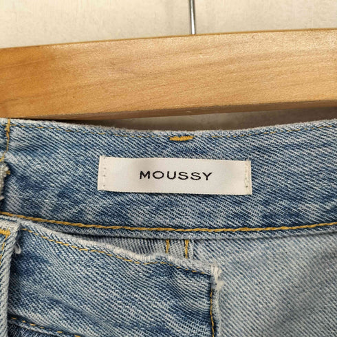 マウジー moussy CROSS WAIST WIDE STRAIGHT レディース JPN:1