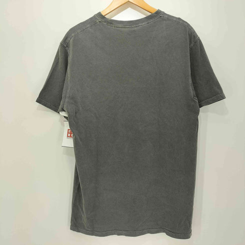 ノア NOAH 23SS USA製 チャコールグレー クルーネック S/S ポケットTシャツ メンズ import:M