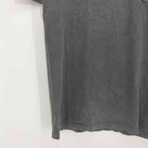 ノア NOAH 23SS USA製 チャコールグレー クルーネック S/S ポケットTシャツ メンズ import:M