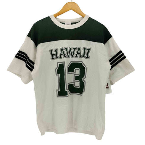 アローレ ALORE 80-90s USA製 HAWAII 13 フットボールTシャツ メンズ import:L