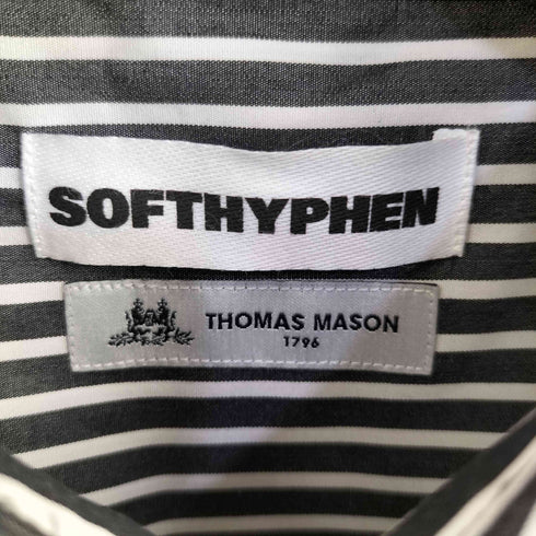 SOFTHYPHEN THOMAS MASON STRIPE S/S SHIRT メンズ JPN:3