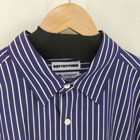 SOFTHYPHEN THOMAS MASON STRIPE S/S SHIRT メンズ JPN:3