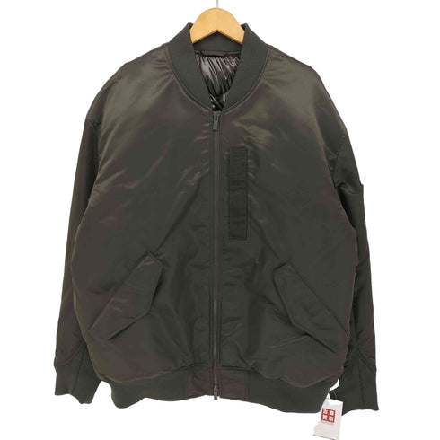 ユニクロプラスジェイ UNIQLO+J ハイブリッドダウンオーバーサイズ MA-1ブルゾン メンズ