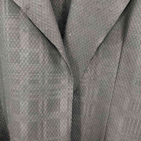 コムデギャルソン COMME des GARCONS 98AW AD1998 総柄 燕尾 ボタンレステーラードジャケット ARCHIVE レディース JPN:M
