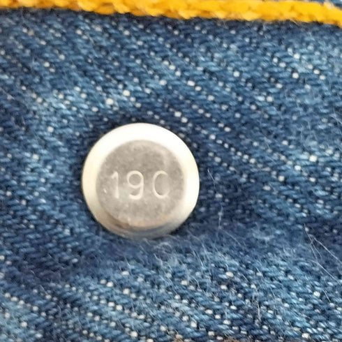 リーバイス Levis 90S 1999年製 メキシコ製 501xx ボタン裏190 ボタンフライデニムパンツ サークルR メンズ W32 L32