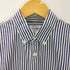 コムデギャルソンシャツ COMME des GARCONS SHIRT フランス製 コットンポプリン ストライプボタンダウンシャツ メンズ JPN:XS