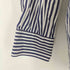 コムデギャルソンシャツ COMME des GARCONS SHIRT フランス製 コットンポプリン ストライプボタンダウンシャツ メンズ JPN:XS