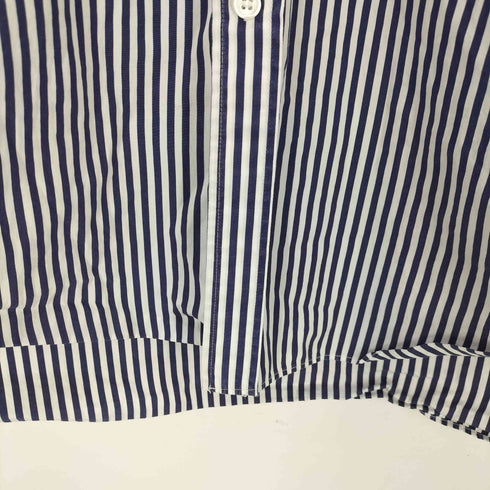 コムデギャルソンシャツ COMME des GARCONS SHIRT フランス製 コットンポプリン ストライプボタンダウンシャツ メンズ JPN:XS