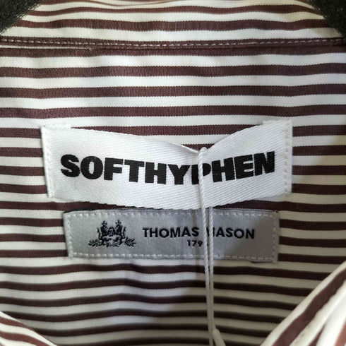 SOFTHYPHEN THOMAS MASON STRIPE L/S SHIRT メンズ JPN:3