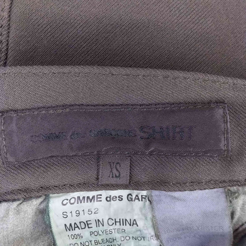 コムデギャルソンシャツ COMME des GARCONS SHIRT ポリ縮絨 ショーツ ジョーツ メンズ JPN:XS