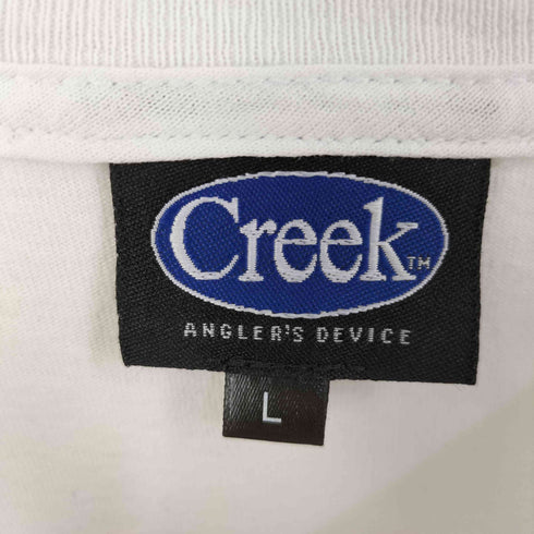 クリークアングラーズデバイス creek anglers device 両面プリント クルーネック ブラピtシャツ メンズ import:L