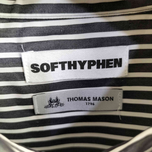 SOFTHYPHEN THOMAS MASON STRIPE L/S SHIRT メンズ JPN:3