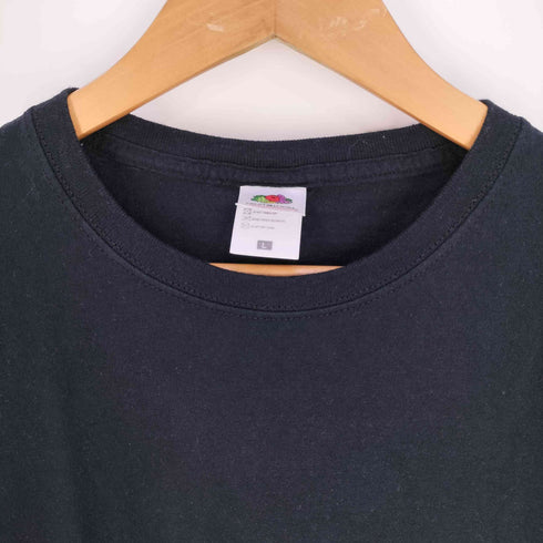フルーツオブザルーム FRUIT OF THE LOOM ×CarService CREW TEES ロゴプリント Tシャツ メンズ import:L