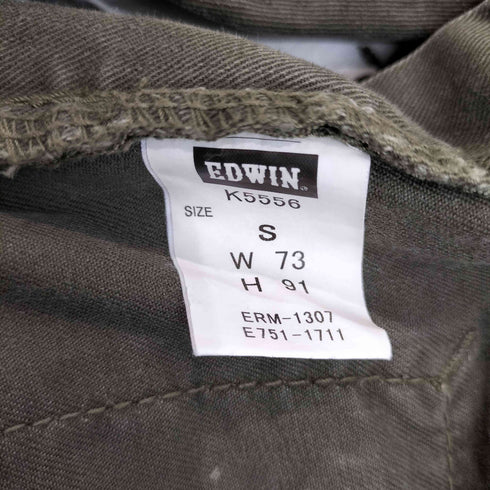 エドウィン EDWIN ストレート ブッシュパンツ レディース JPN:S