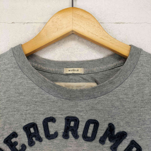 アバクロンビーアンドフィッチ Abercrombie & Fitch ロゴワッペン刺繍Tシャツ メンズ XL