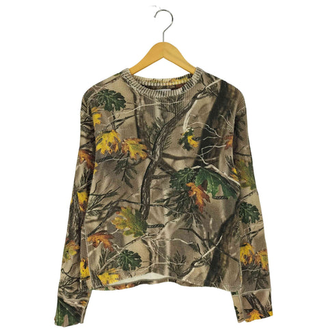 VALLAD CAMO THERMAL L/S TEE カモ サーマル ロングスリーブTシャツ メンズ JPN:S