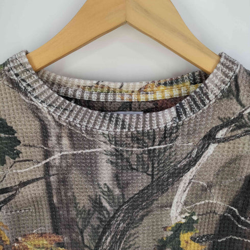 VALLAD CAMO THERMAL L/S TEE カモ サーマル ロングスリーブTシャツ メンズ JPN:S