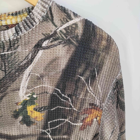 VALLAD CAMO THERMAL L/S TEE カモ サーマル ロングスリーブTシャツ メンズ JPN:S