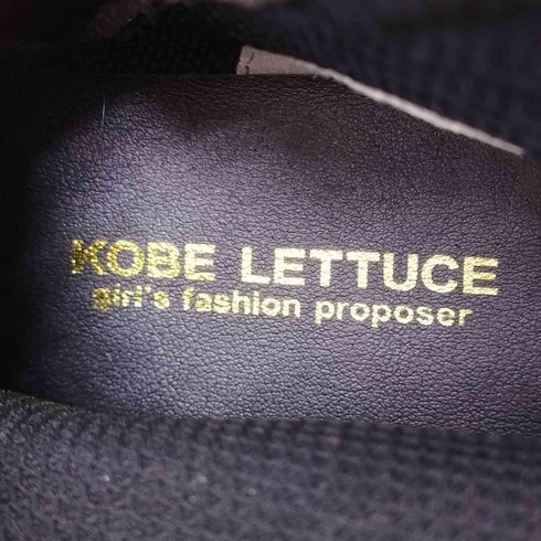 コウベレタス Kobe Lettuce 8アイレット レオパード柄 レースアップ ブーツ Y2K レディース L
