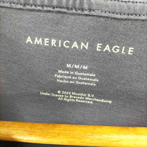 アメリカンイーグルアウトフィッターズ AMERICAN EAGLE OUTFITTERS グリッター バンドTシャツ メンズ M